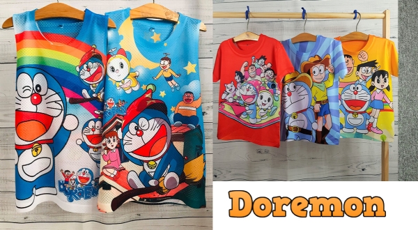 Bộ Sưu Tập Áo Thun Doremon - Áo Khoác Doremon cho bé