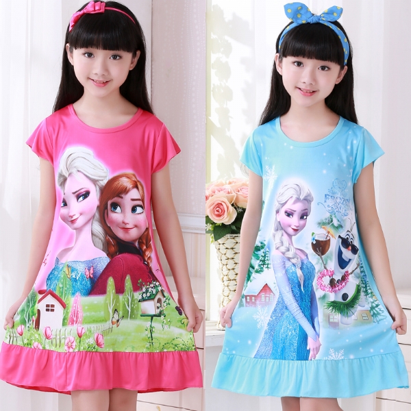 Bộ Sưu Tập Đầm Thun Cho Bé Gái