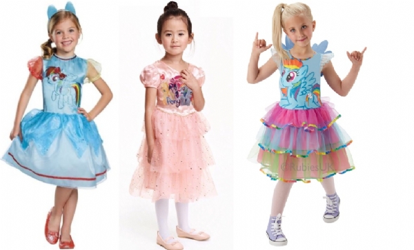 Đầm thun pony cho bé gái
