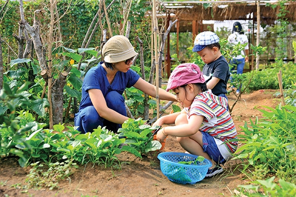 Family Garden nông trại cho bé địa điểm vui chơi cuối tuần