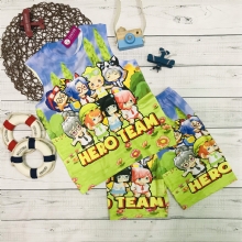 Bộ sát nách Hero team