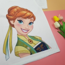 Áo thun hình Elsa cho bé gái