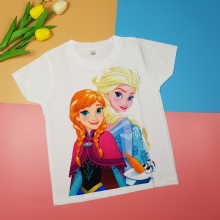 Áo thun hình Elsa cho bé gái