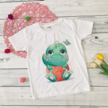 Áo thun Khủng Long dễ thương cho bé