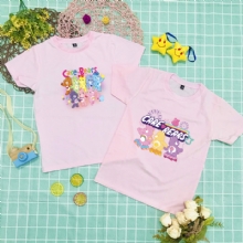 Áo thun hồng in hình Care Bears cho bé gái