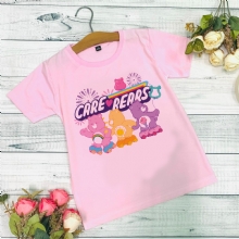 Áo thun hồng in hình Care Bears cho bé gái