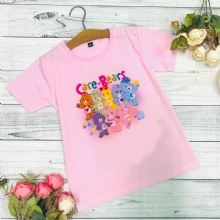Áo thun hồng in hình Care Bears cho bé gái
