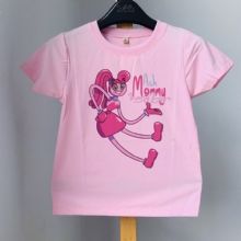 Áo thun hồng in hình Poppy Playtime