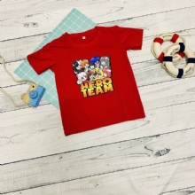 Áo thun in decal Hero Team