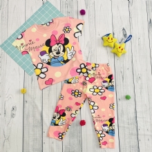 Bộ thun Mickey cam dâu