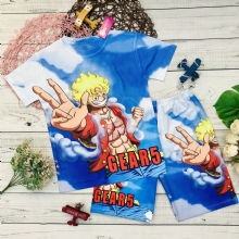 Bộ thun lạnh Luffy - One Piece cho bé trai