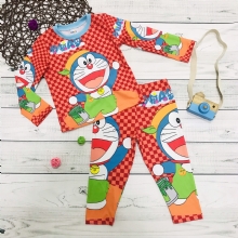 Bộ tay dài Doremon caro
