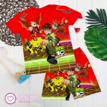 Bộ thun Ben10 cho bé trai