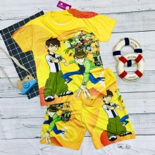 Bộ thun Ben10 cho bé trai