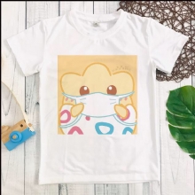 Áo Thun in hình Pokemon đeo khẩu trang dễ thương
