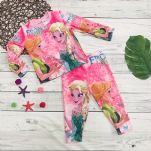 Bộ thun lạnh tay dài Elsa cho bé gái