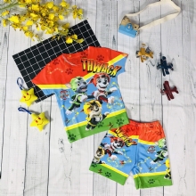 Bộ thun lạnh Chó cứu hộ 1