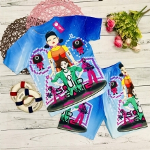 Bộ thun lạnh Squidgame