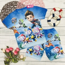 Bộ thun lạnh Chó cứu hộ 2