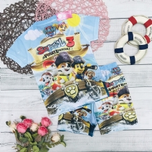 Bộ thun lạnh Chó cứu hộ 2