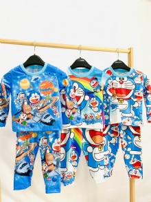 Bộ tay dài doremon cho bé