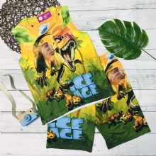Bộ thun lạnh SN khủng long bạo chúa