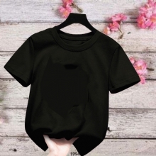 Áo thun trẻ em trơn tay ngắn dày dặn nhiều màu 10 - 35kg