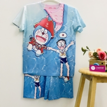 Bộ thun lạnh Doremon mới cho bé trai