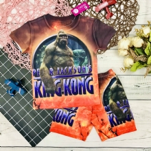 Bộ thun lạnh King Kong cho bé trai