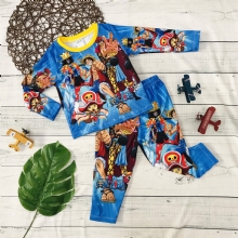 Bộ dài Luffy Đảo hải xanh đậm
