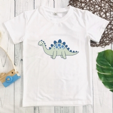 Áo thun in hình Khủng long chibi