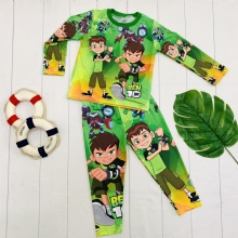 Bộ tay dài ben 10 cho bé trai_MM114