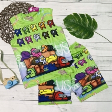 Bộ sát nách Among| Bộ thun lạnh