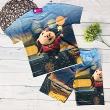 Bộ thun lạnh Bé Heo tiktok