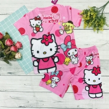 Bộ thun lạnh hồng Kitty