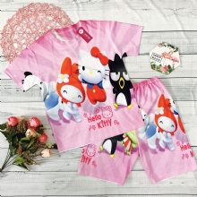 Bộ thun lạnh hồng Kitty