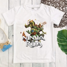 Áo thun in hình Ninja Rùa