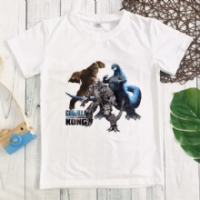 Áo thun in hình Godziila và Kingkong
