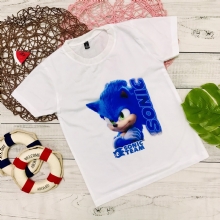 Áo thun in hình Sonic - Sóc Điện