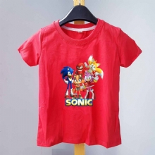 Áo thun màu in hình Sonic siêu đẹp