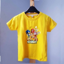 Áo thun màu in hình Sonic siêu đẹp