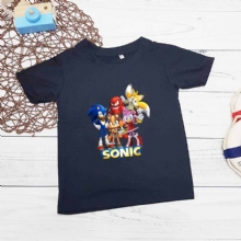 Áo thun màu in hình Sonic siêu đẹp