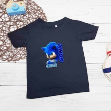 Áo thun màu Sonic cho bé trai